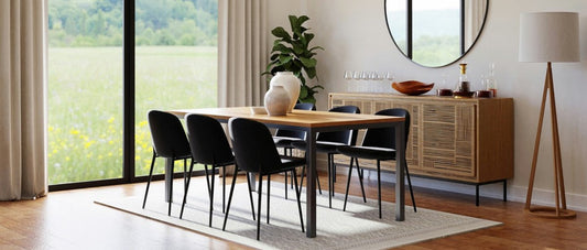 How to Choose the Best Rug for Your Dining Room - Rug the Rock