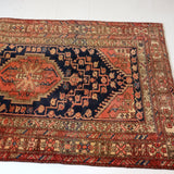 Persian Azerbaijani Runner Rug | 4' 1” x 10' 3" - Rug the Rock -