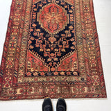 Persian Azerbaijani Runner Rug | 4' 1” x 10' 3" - Rug the Rock -