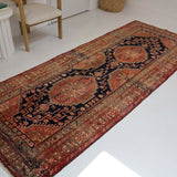 Persian Azerbaijani Runner Rug | 4' 1” x 10' 3" - Rug the Rock -
