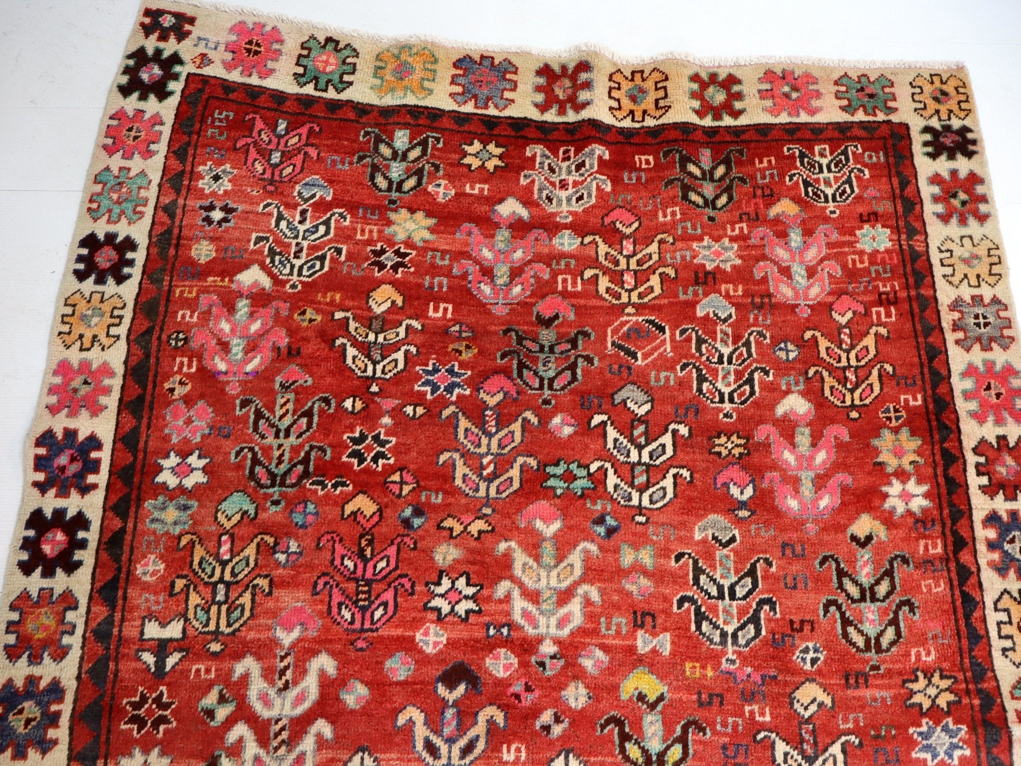 Persian Baluch Rug | 4' 8” x 9' 5" - Rug the Rock -