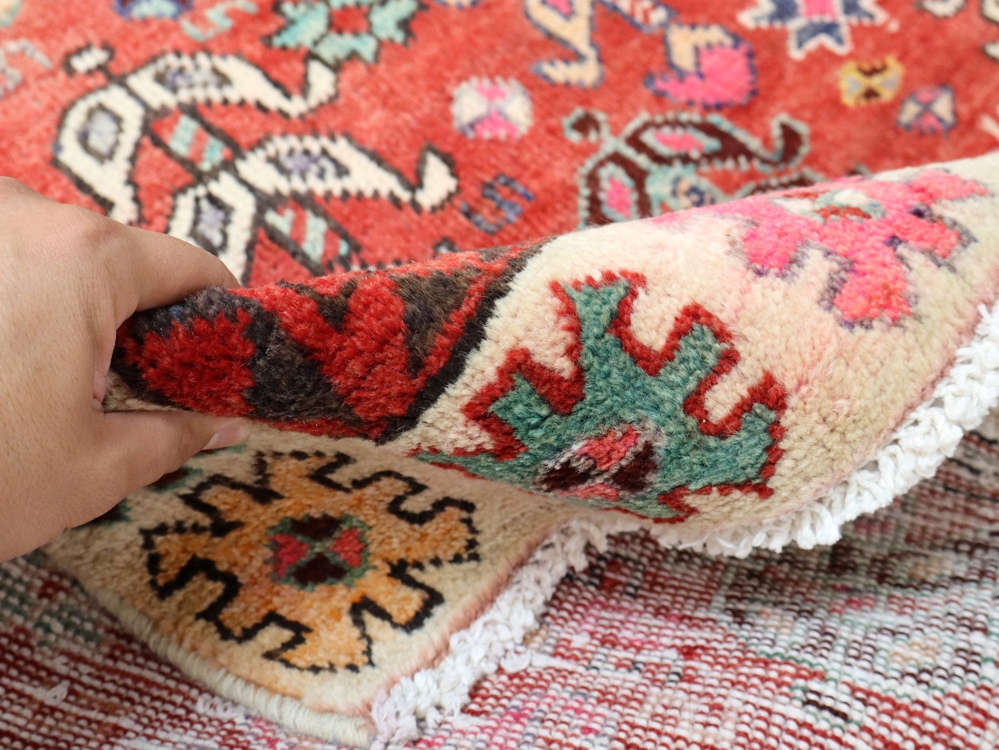 Persian Baluch Rug | 4' 8” x 9' 5" - Rug the Rock -