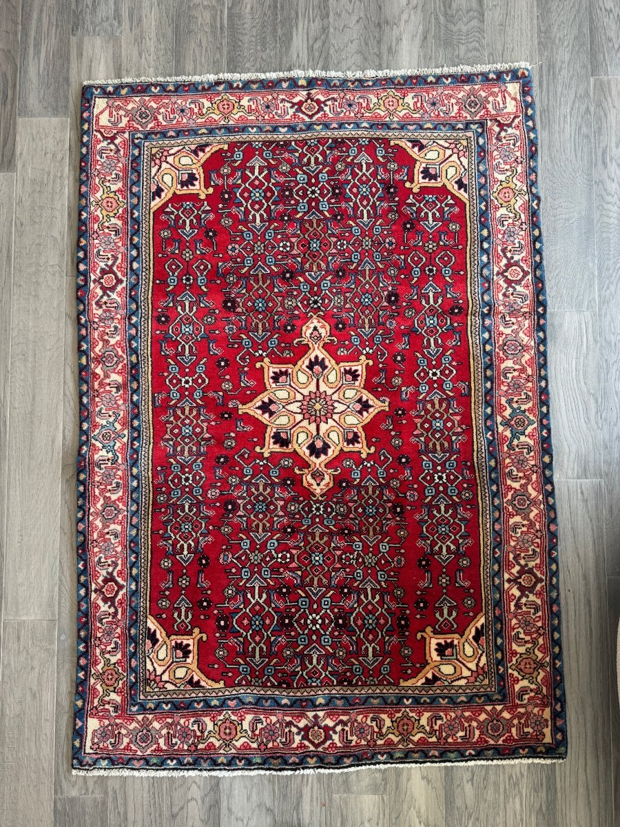 Persian Bidjar Rug | 3' 8" x 5' 4" - Rug the Rock