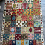 Persian Gabbeh Rug | 2' 10" x 3' 10" - Rug the Rock