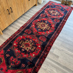 Persian Hamadan Runner Rug | 3' 3" x 9' 10" - Rug the Rock