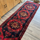 Persian Hamadan Runner Rug | 3' 3" x 9' 10" - Rug the Rock