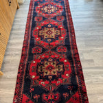 Persian Hamadan Runner Rug | 3' 3" x 9' 10" - Rug the Rock