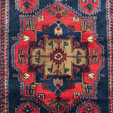 Persian Hamadan Runner Rug | 3' 3" x 9' 10" - Rug the Rock