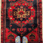 Persian Hamadan Runner Rug | 3' 3" x 9' 10" - Rug the Rock