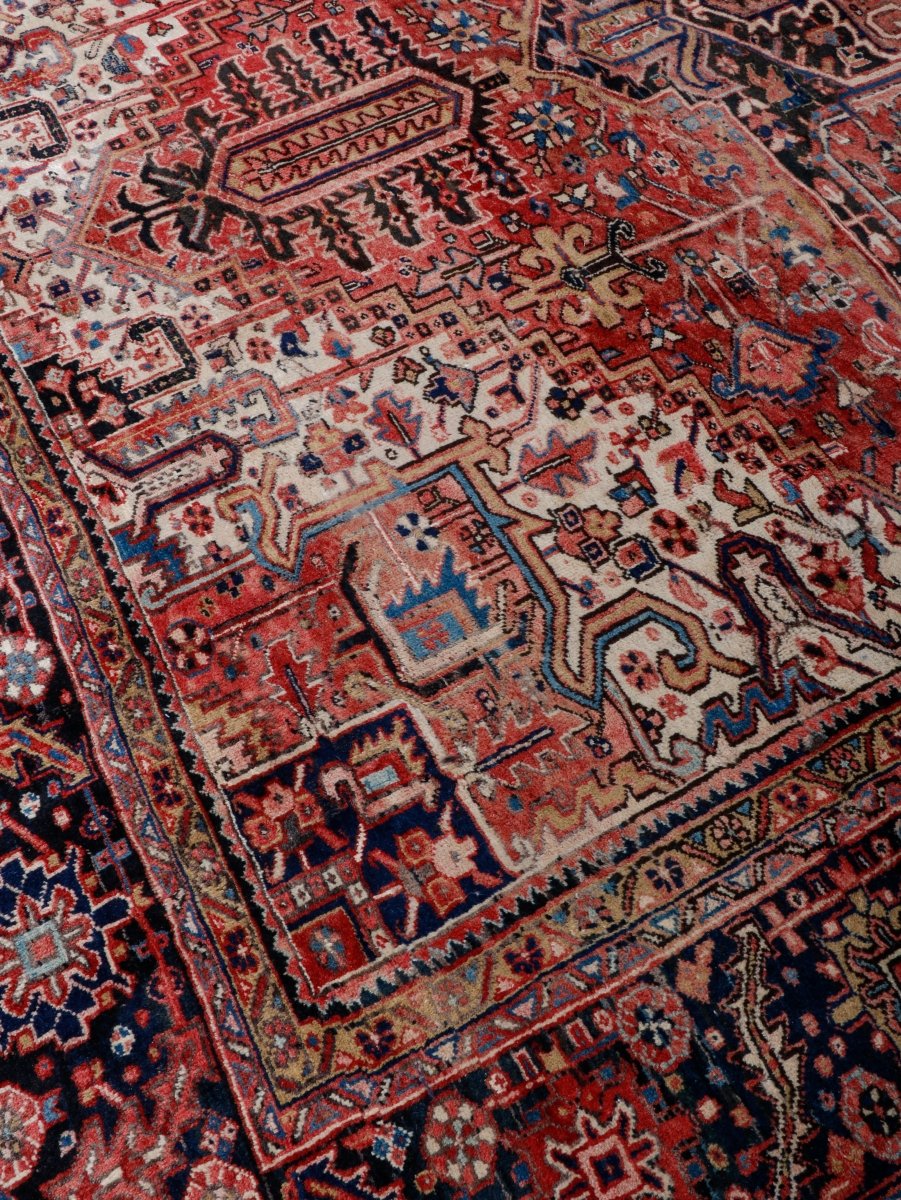 Persian Heriz Rug | 10' 7” x 13' 7" - Rug the Rock -