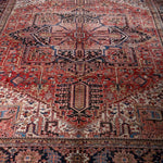 Persian Heriz Rug | 10' 7” x 13' 7" - Rug the Rock -