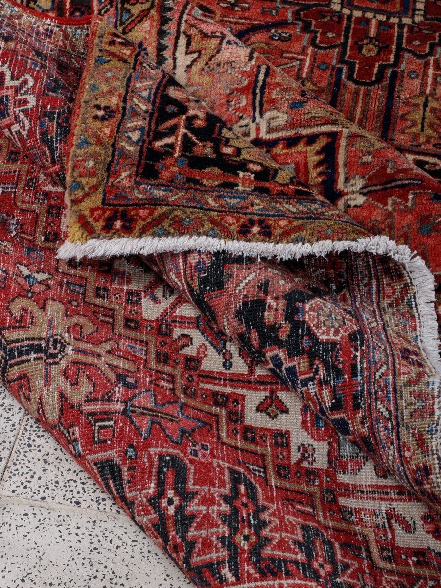 Persian Heriz Rug | 10' 7” x 13' 7" - Rug the Rock -