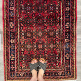 Persian Hosseinabad Runner Rug | 2' 11" x 9' 10" - Rug the Rock
