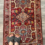 Persian Karaja Runner Rug | 2' x 5' 8" - Rug the Rock