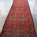 Persian Kurdish Bidjar Runner Rug | 3' 8" x 13' 5" - Rug the Rock -