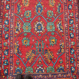 Persian Kurdish Bidjar Runner Rug | 3' 8" x 13' 5" - Rug the Rock -