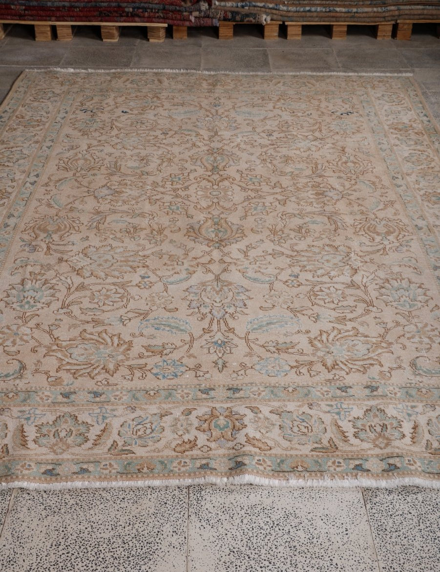 Persian Tabriz Rug | 6' 11” x 10' 1" - Rug the Rock -