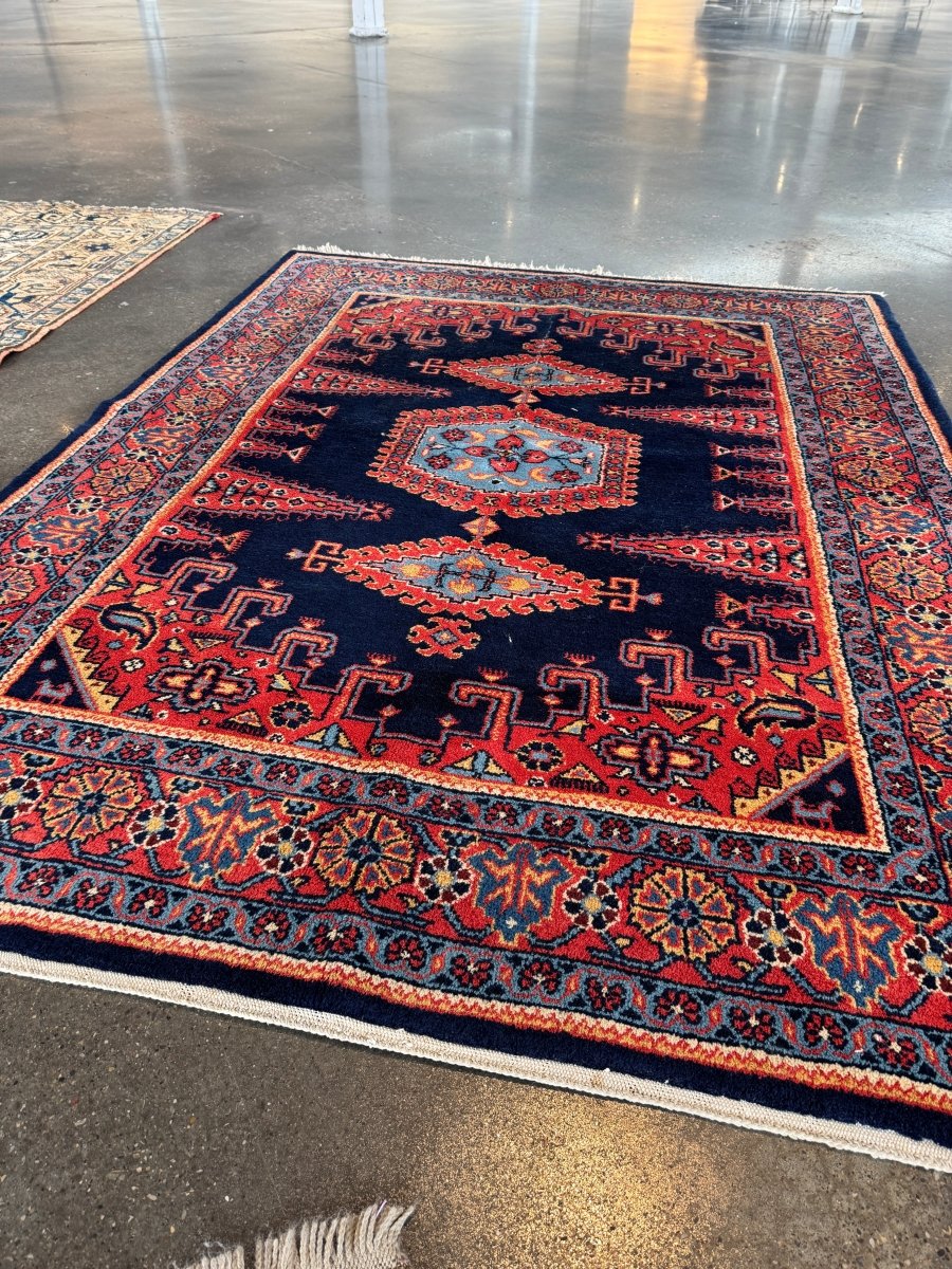 Persian Wiss Rug | 4' 11" x 7' 5" - Rug the Rock -