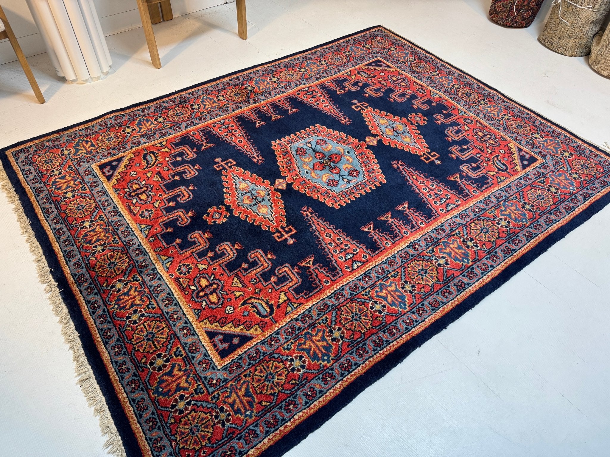 Persian Wiss Rug | 4' 11" x 7' 5" - Rug the Rock - Medium Rugs | 3' 6' x 4' x 7'