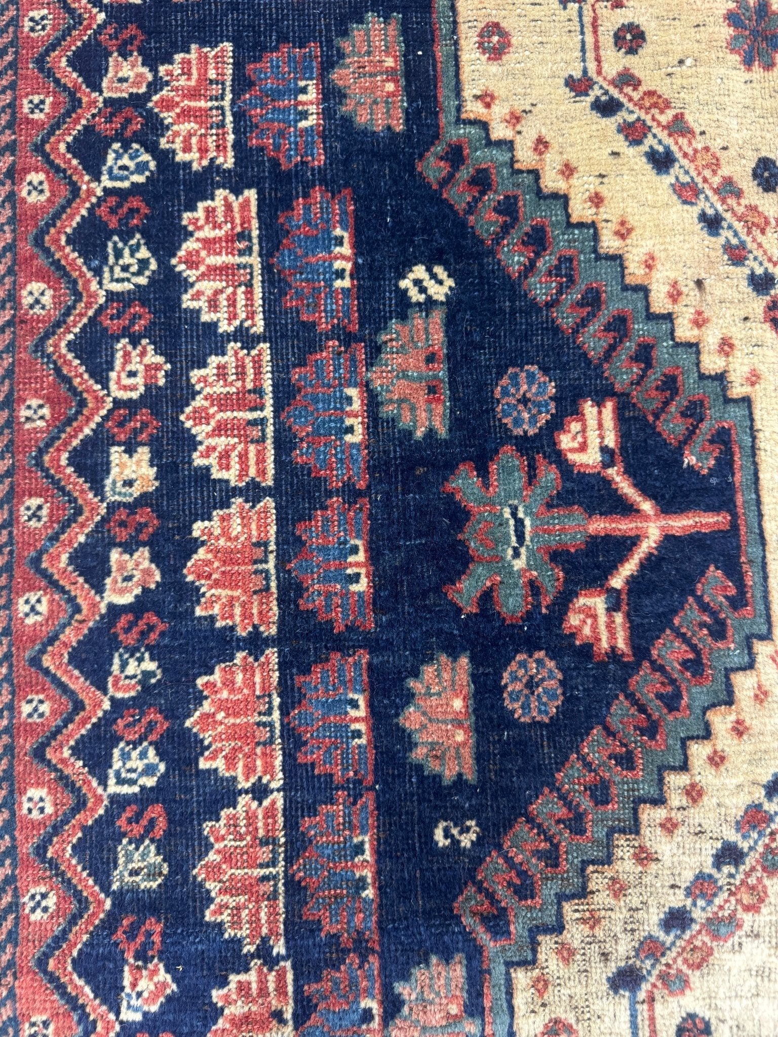 Persian Yalameh Rug | 3' 1” x 4' 6" - Rug the Rock - availableSmall Rugs < 3' x 5'