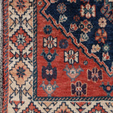 Persian Yalameh Rug | 3' 1” x 4' 6" - Rug the Rock -