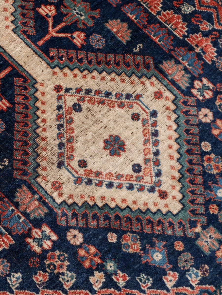 Persian Yalameh Rug | 3' 1” x 4' 6" - Rug the Rock -