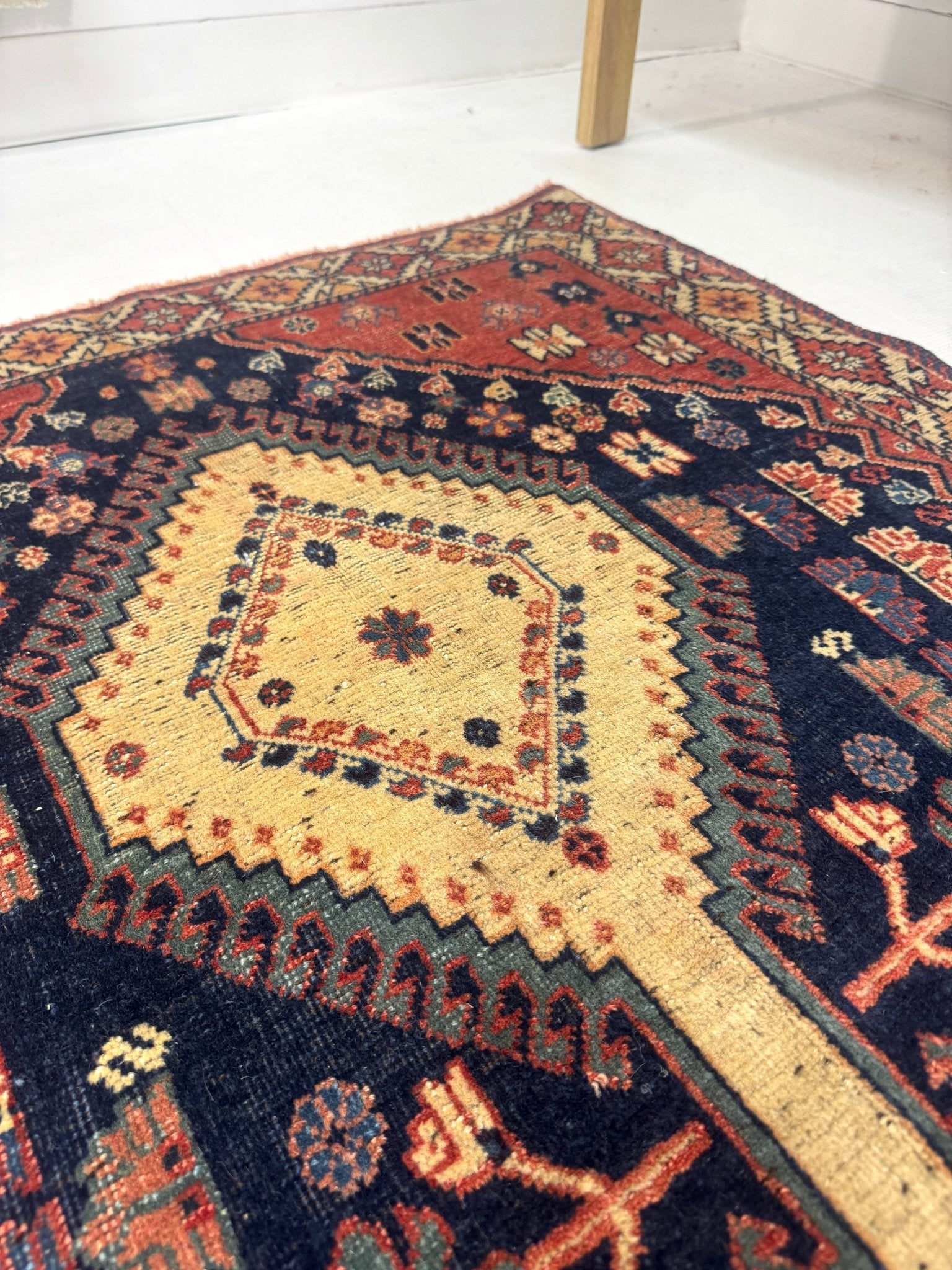 Persian Yalameh Rug | 3' 1” x 4' 6" - Rug the Rock - availableSmall Rugs < 3' x 5'