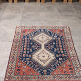 Persian Yalameh Rug | 3' 1” x 4' 6" - Rug the Rock -
