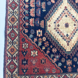 Persian Yalameh Rug | 3' 1” x 4' 6" - Rug the Rock - availableSmall Rugs < 3' x 5'