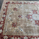 Vintage Tabriz Rug | 7' 5"x11' 4" - Rug the Rock