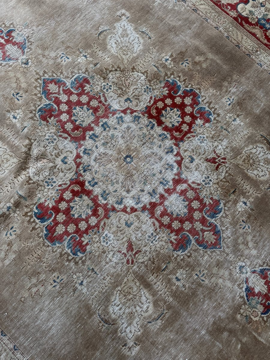 Vintage Tabriz Rug | 7' 5"x11' 4" - Rug the Rock