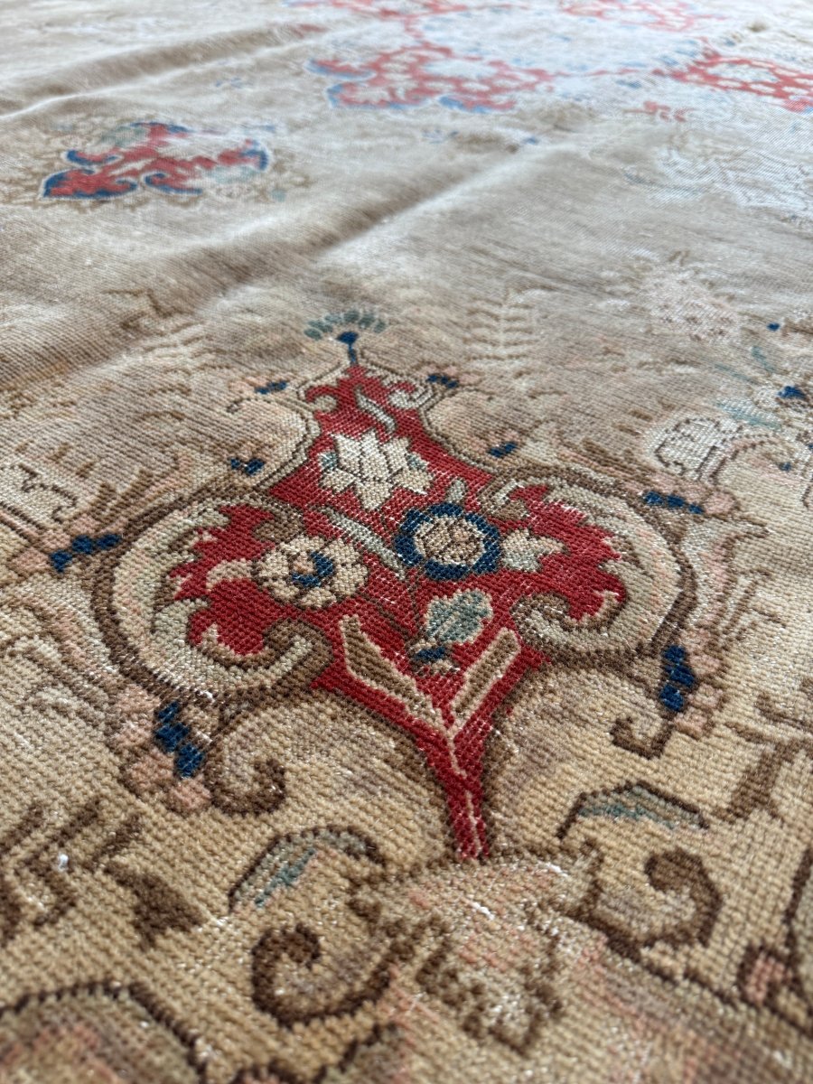 Vintage Tabriz Rug | 7' 5"x11' 4" - Rug the Rock