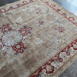 Vintage Tabriz Rug | 7' 5"x11' 4" - Rug the Rock