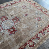 Vintage Tabriz Rug | 7' 5"x11' 4" - Rug the Rock