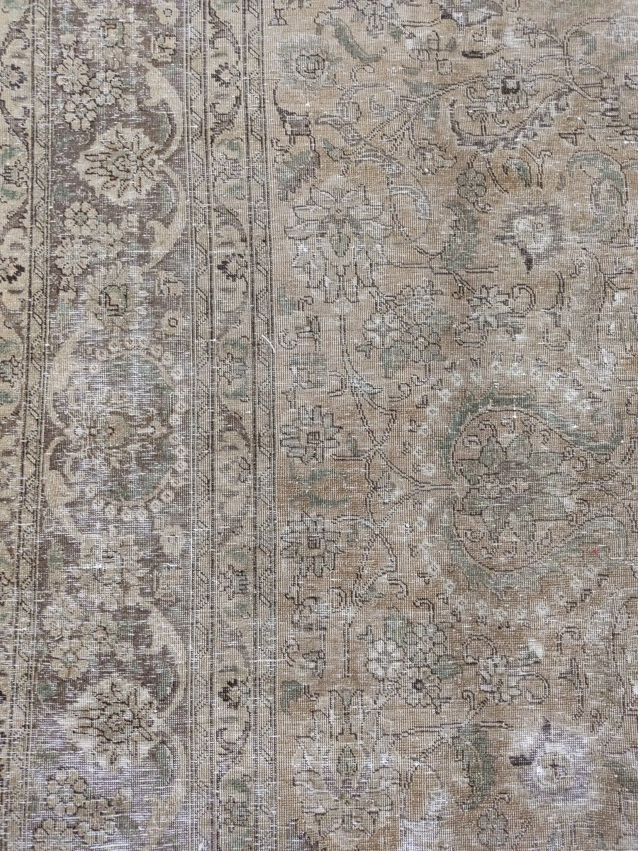 Vintnge Tabriz Rug | 9' 2" x 12' 11" - Rug the Rock