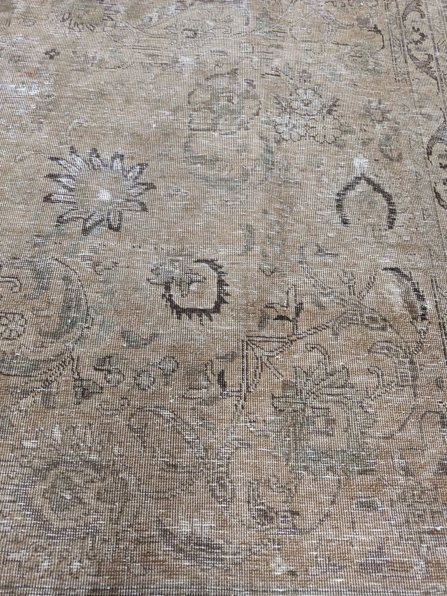 Vintnge Tabriz Rug | 9' 2" x 12' 11" - Rug the Rock