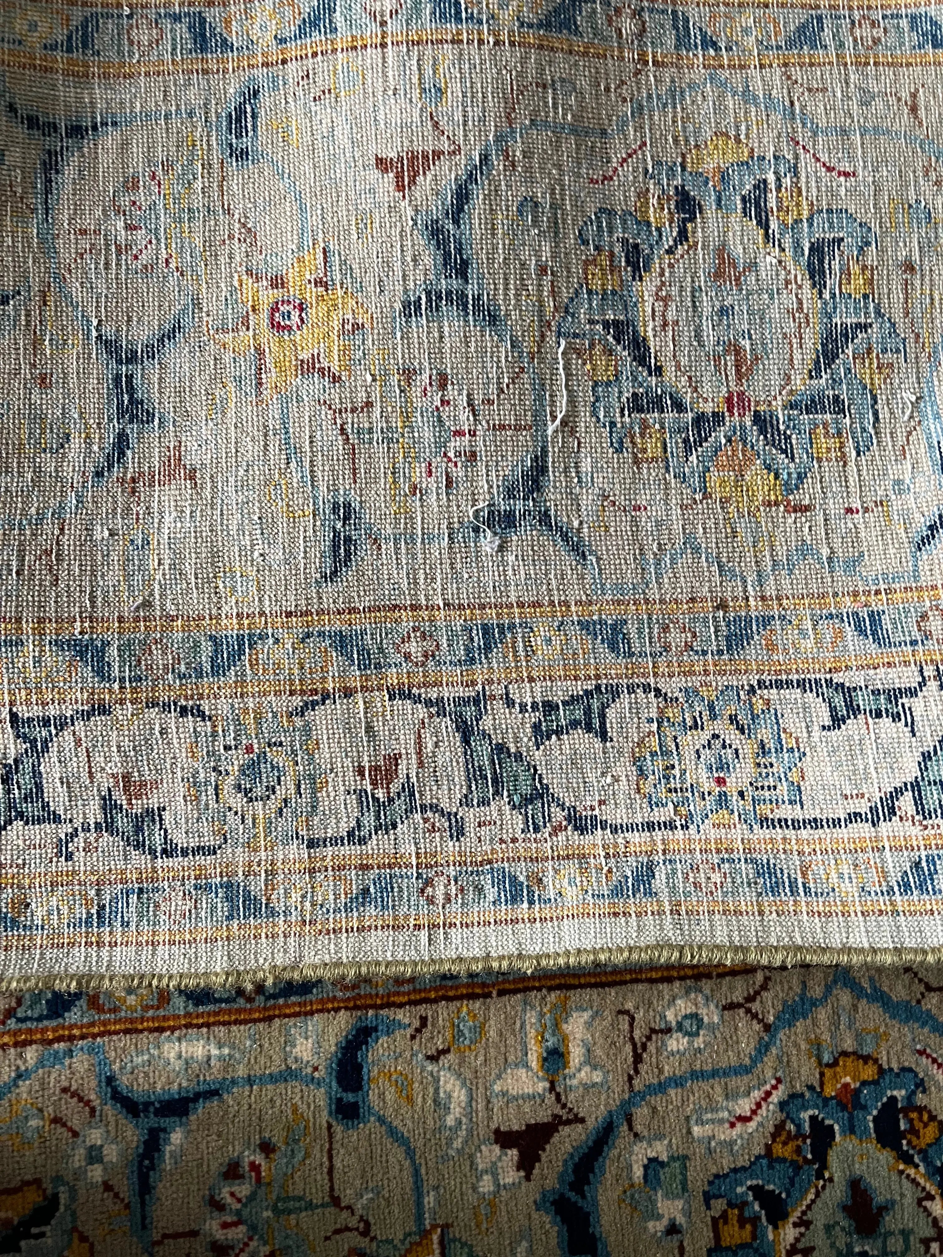 Persian Kashan Rug | 13’ 2” x 9’ 9” Rug the Rock