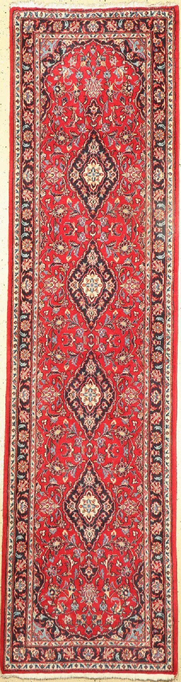 Persian Kashan Runner | 9' 10" x 2' 8" Rug the Rock