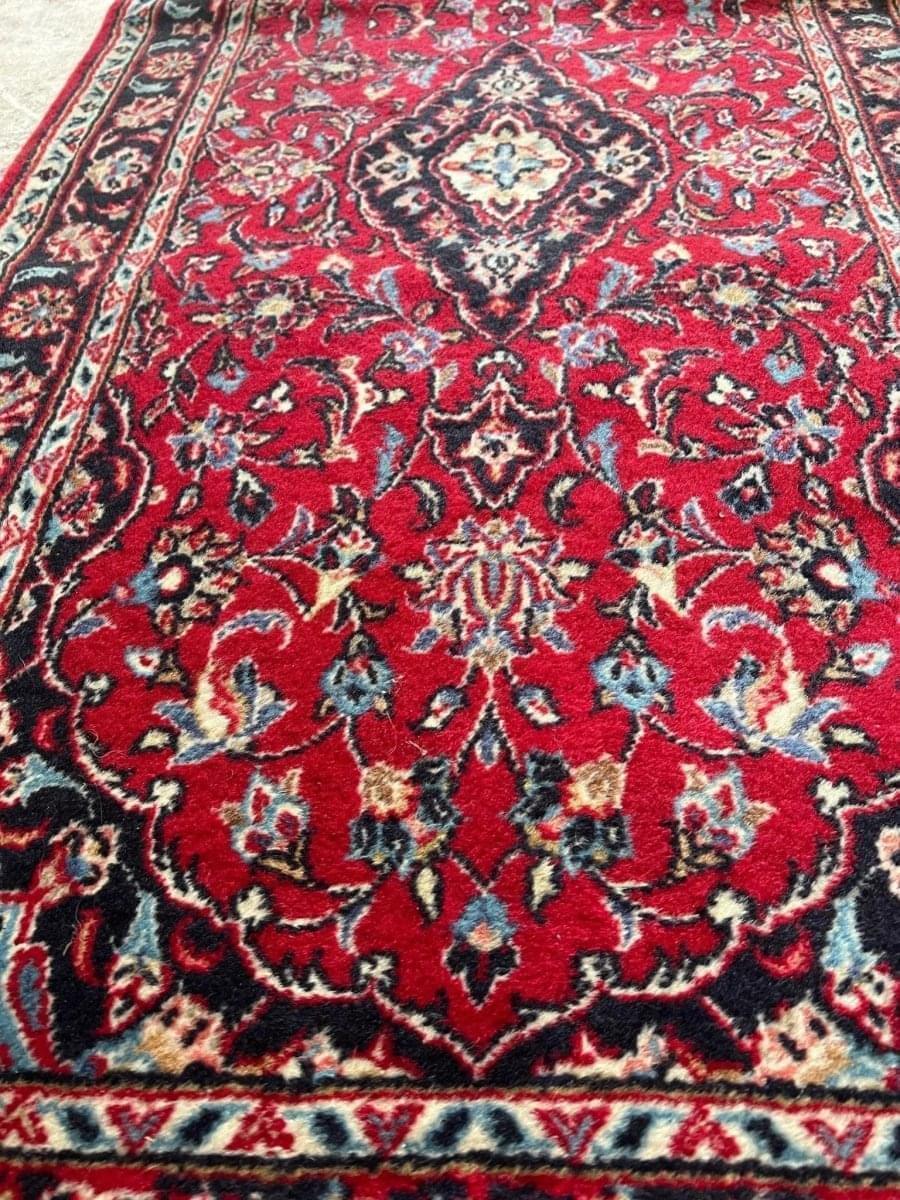 Persian Kashan Runner | 9' 10" x 2' 8" Rug the Rock