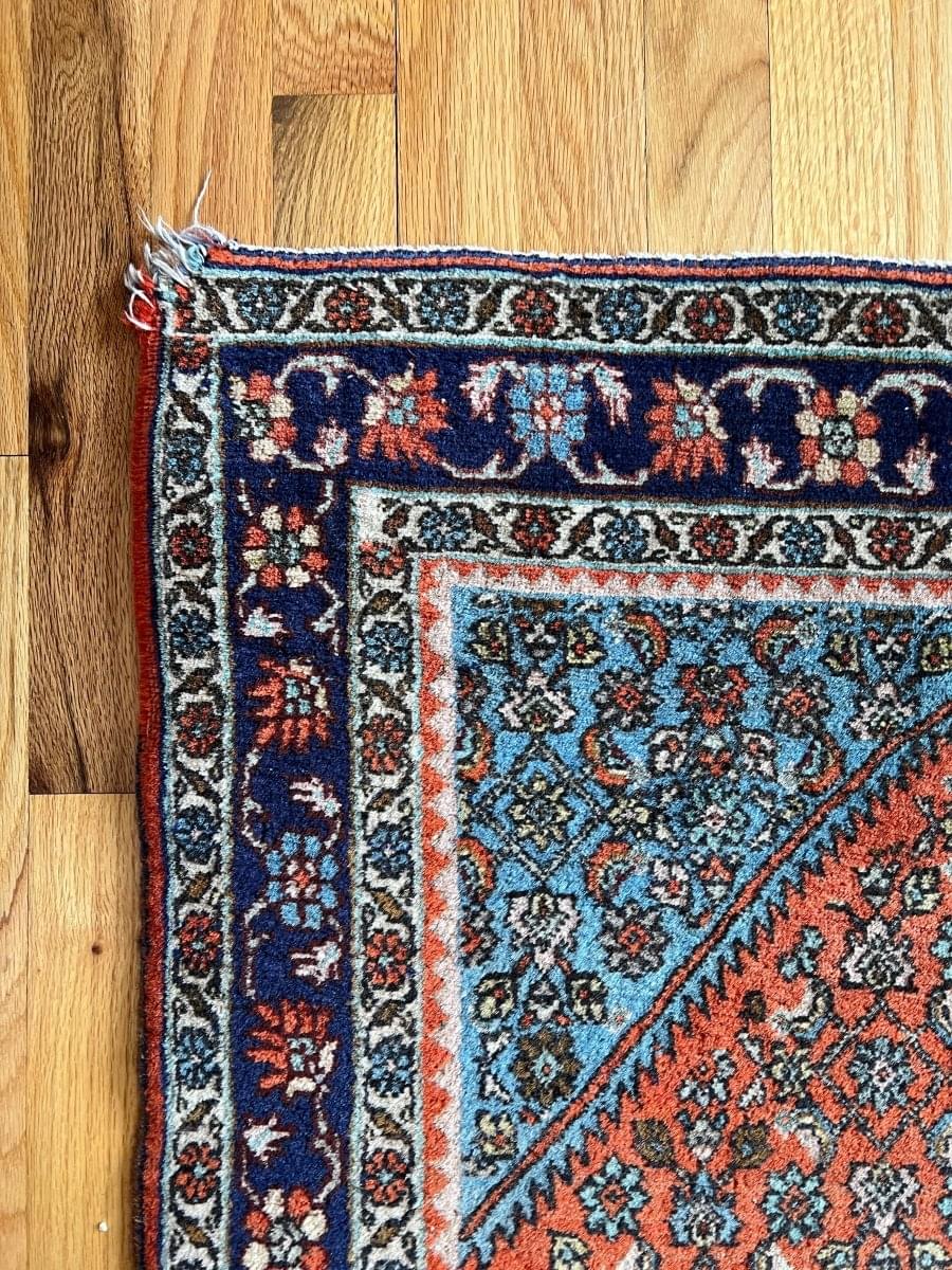 Persian Bijar Rug | 5' 7" x 3' 11" - Rug the Rock