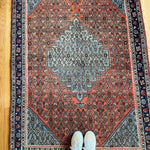 Persian Bijar Rug | 5' 7" x 3' 11" - Rug the Rock