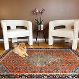 Persian Bijar Rug | 5' 7" x 3' 11" - Rug the Rock