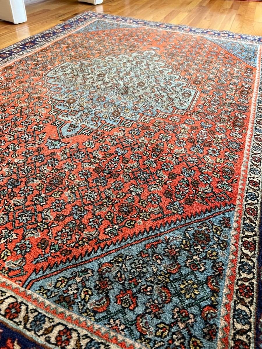 Persian Bijar Rug | 5' 7" x 3' 11" - Rug the Rock