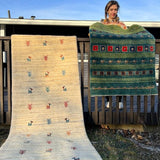 Persian Gabbeh Rug | 4' 1" x 2' 8" - Rug the Rock