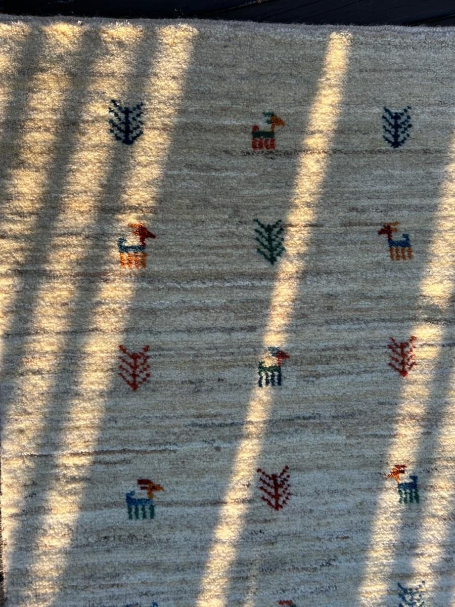 Persian Gabbeh Runner | 7' 9" x 2' 7" - Rug the Rock