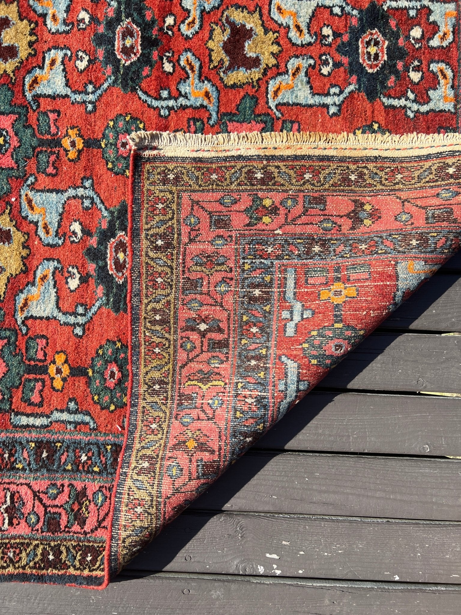 Persian Hamadan Rug | 4' 1" x 6' 6" Rug the Rock