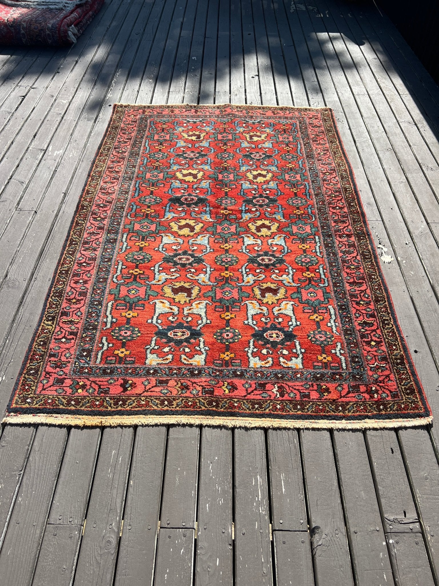 Persian Hamadan Rug | 4' 1" x 6' 6" Rug the Rock
