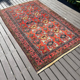 Persian Hamadan Rug | 4' 1" x 6' 6" Rug the Rock
