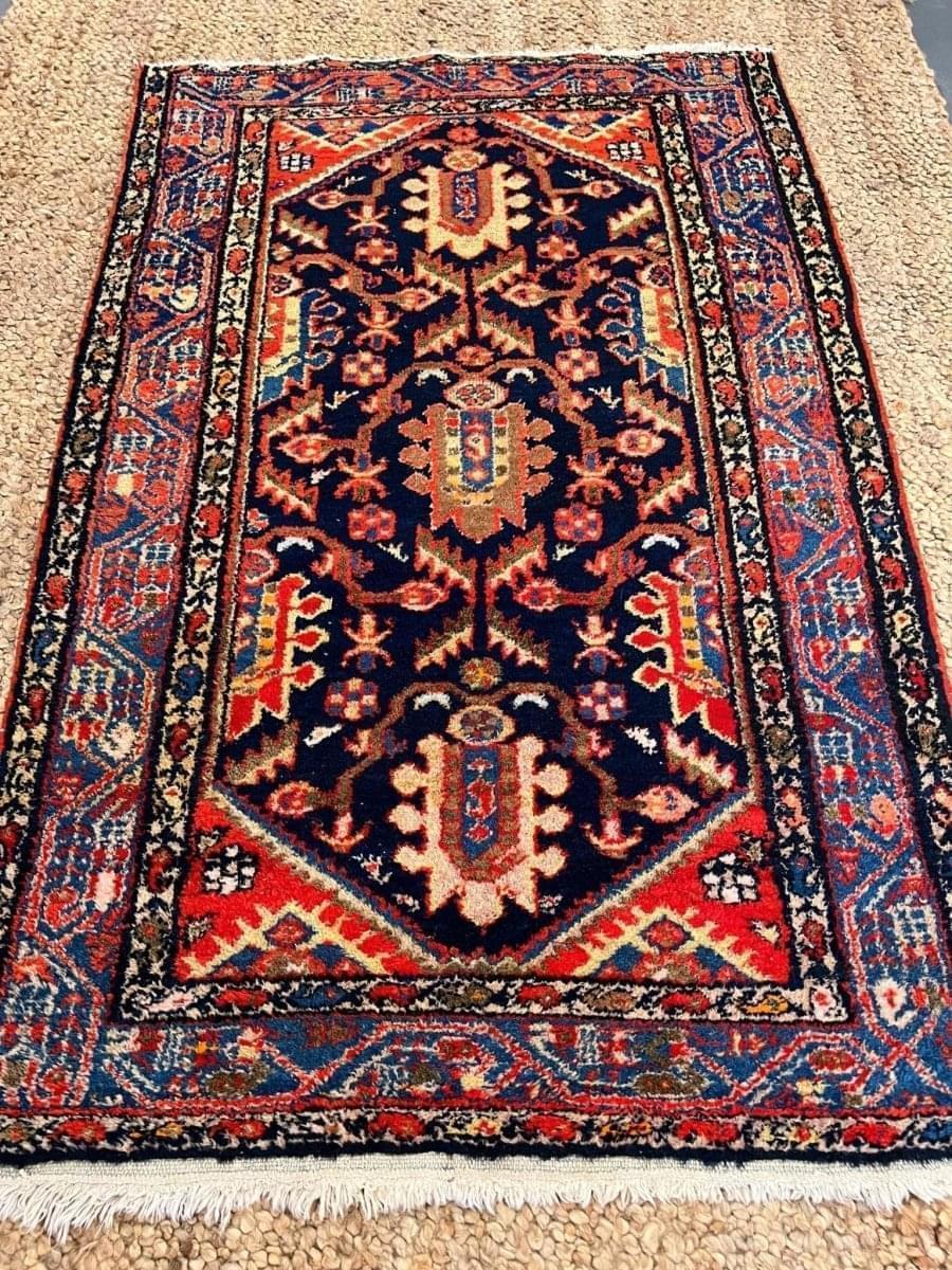 Persian Hamadan Rug | 5' 3" x 3' 4" - Rug the Rock