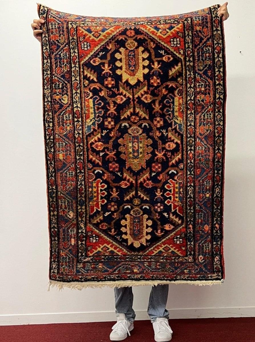 Persian Hamadan Rug | 5' 3" x 3' 4" - Rug the Rock